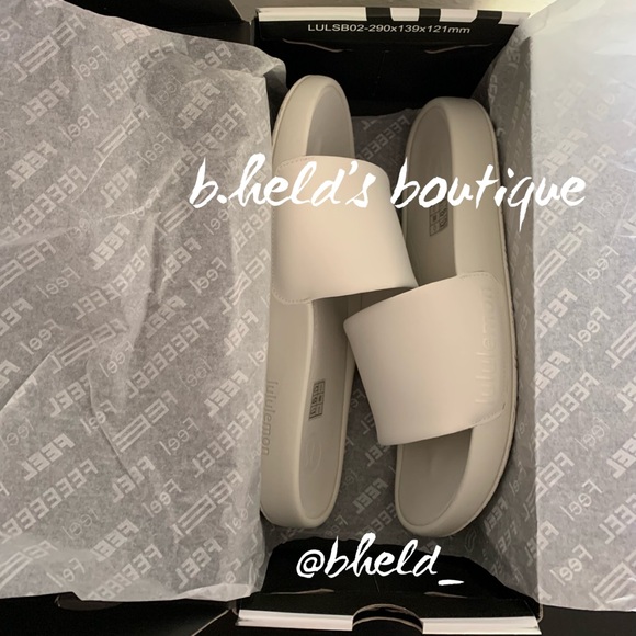 lululemon Restfeel Women’s Slide in Bone (Cream/Off-White) Size 10 New NWT - Picture 12 of 15